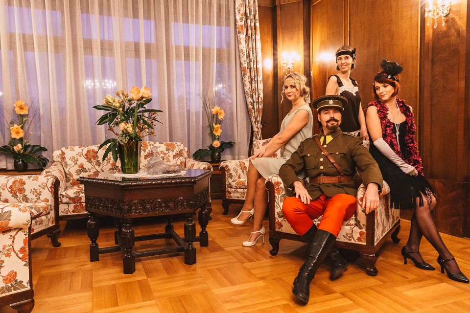 Případ krásného dragouna - vila Stiassni.