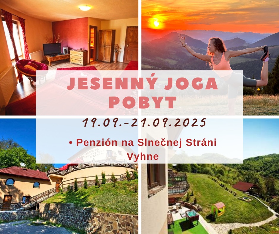 Jesenný JOGA Pobyt vo Vyhniach