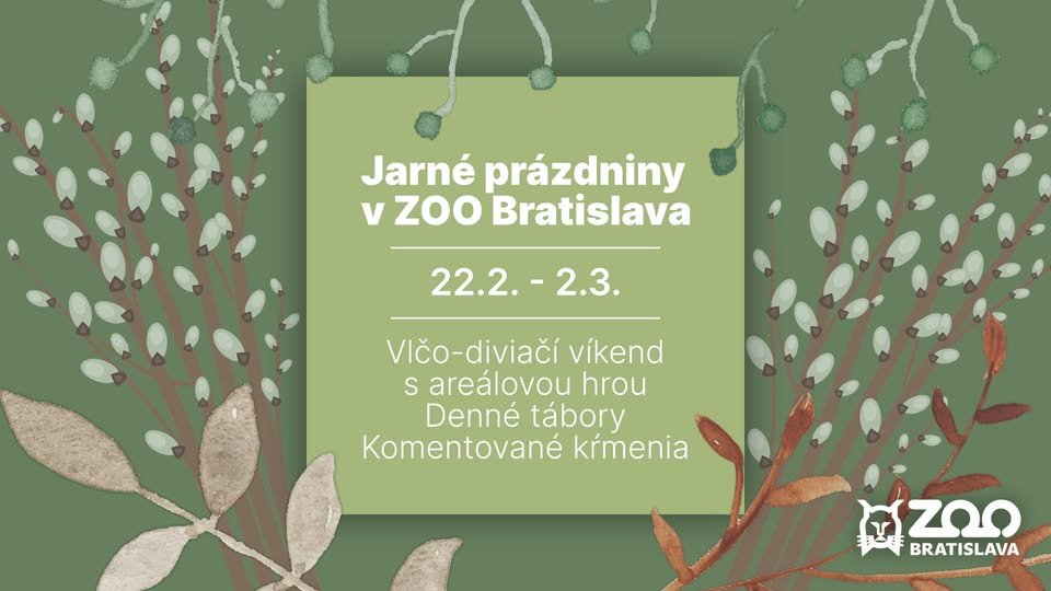 Jarné prázdniny v ZOO Bratislava