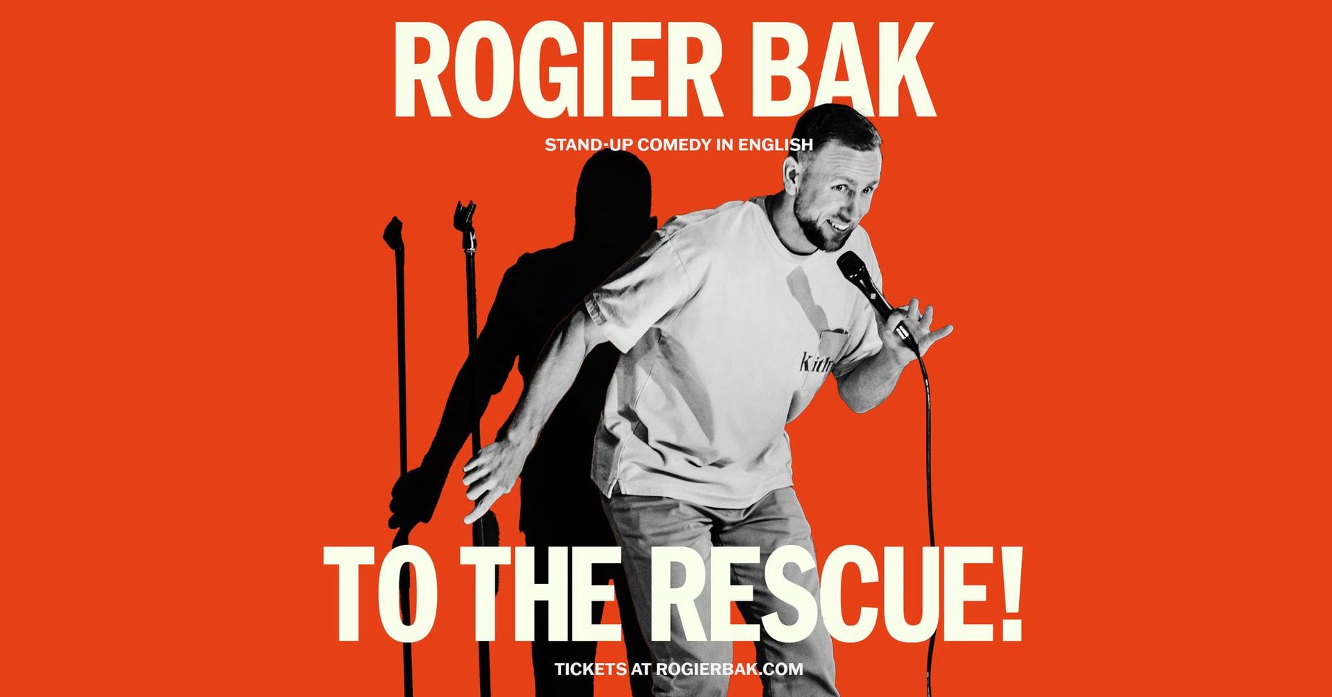 Rogier Bak To The Rescue! • Bratislava • English Stand-Up Comedy