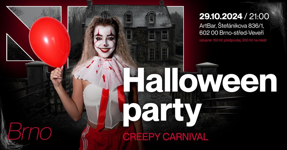 HALLOWEEN PARTY #BRNO: Creepy Carnival