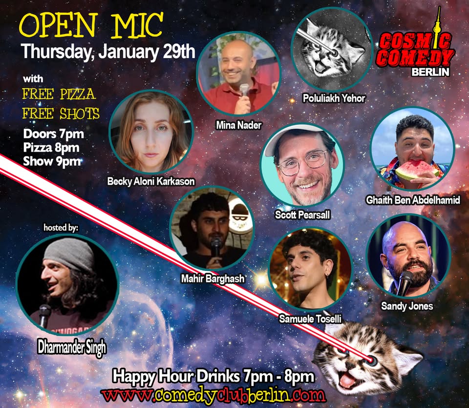 Cosmic Comedy Berlin OPEN-MIC THURSDAY