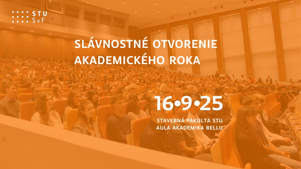 Slávnostné otvorenie akademického roka 2025/2026