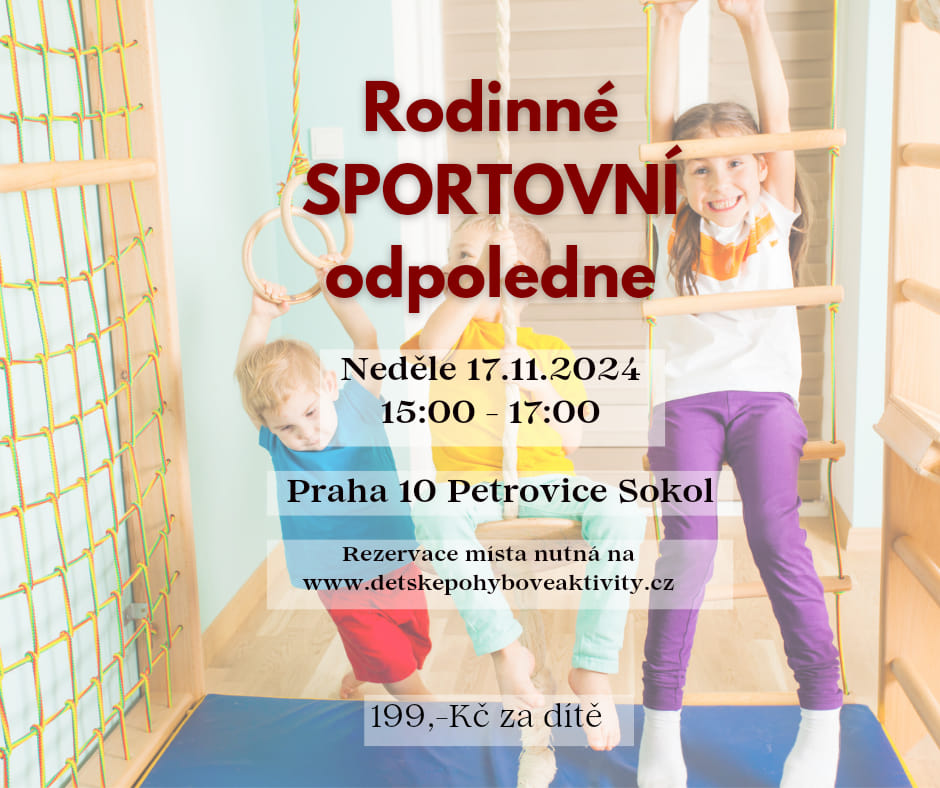 sportovní rodinné odpoledne