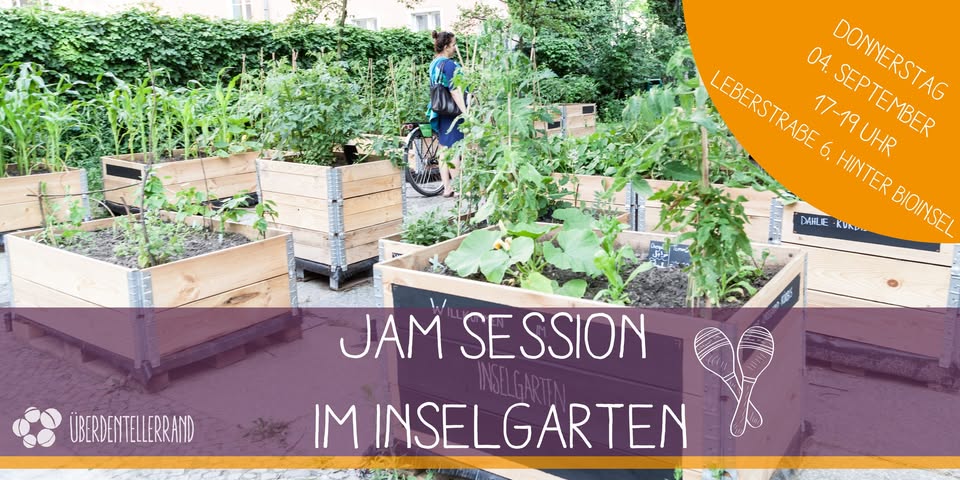 Jam Session im Inselgarten
