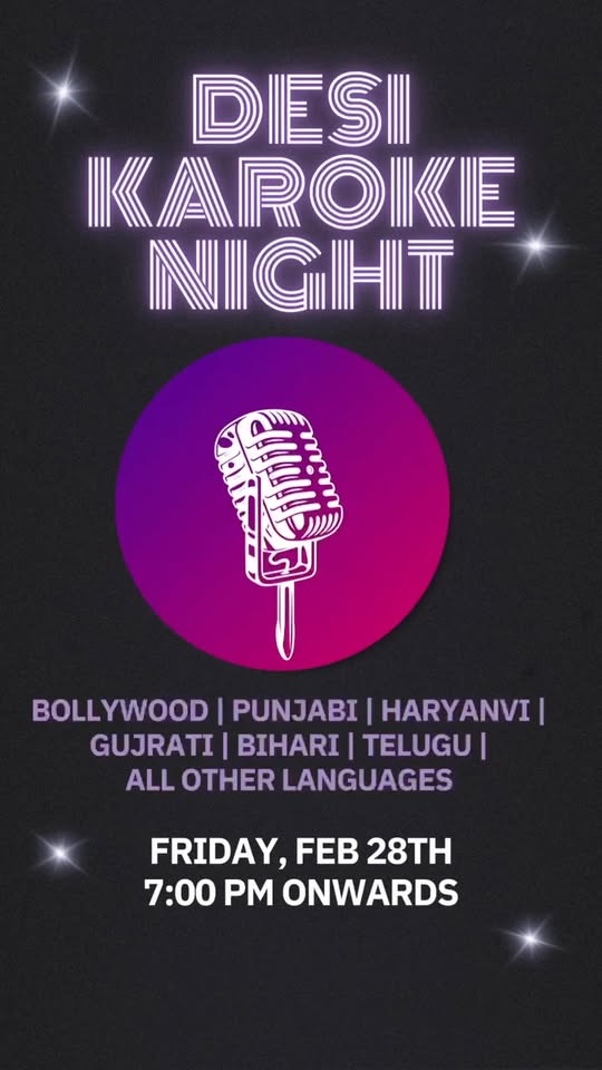 Desi Karaoke Night🎤