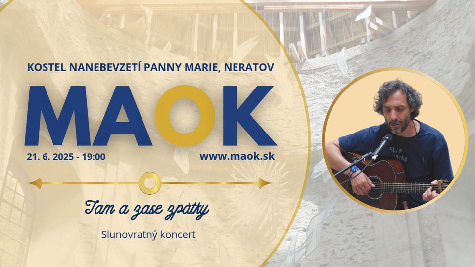 MAOK - Tam a zase zpátky ☀️ VYPRODÁNO