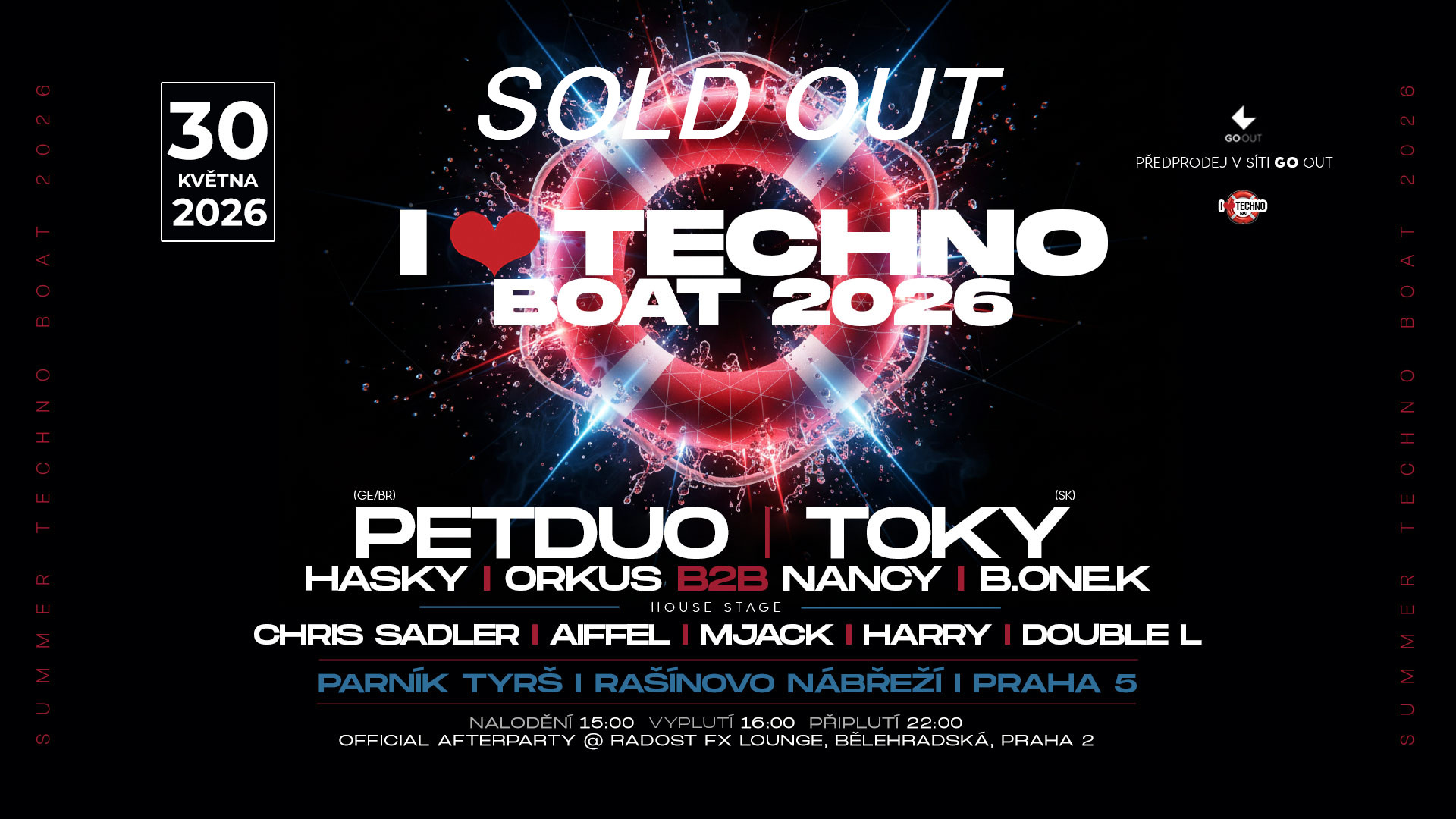I Love Techno Boat 2026