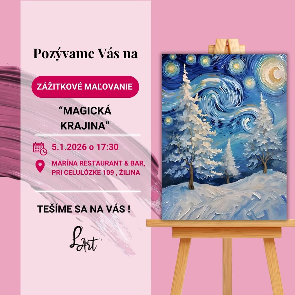 Zážitkové maľovanie- Magická krajina