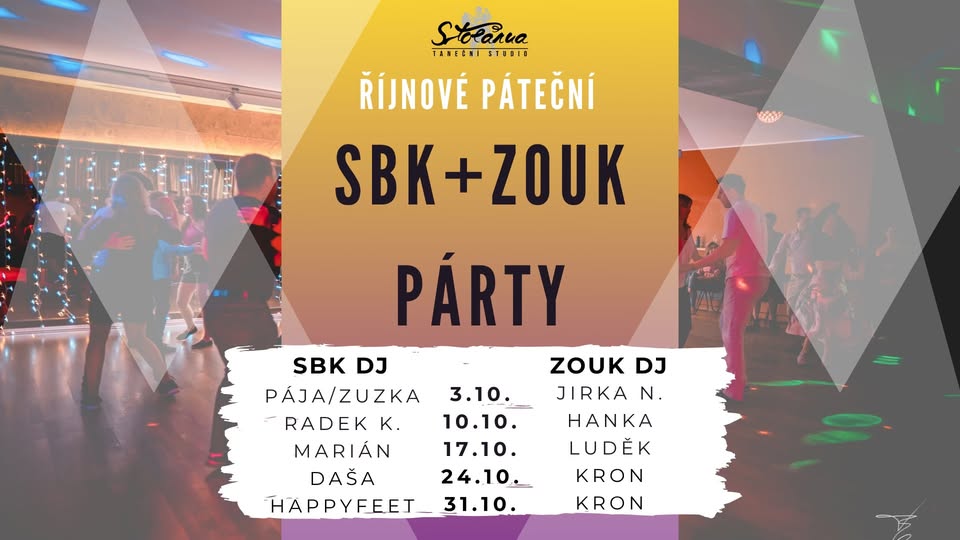 Regular Friday SBK + Zouk Party in the Stolly Star Bar!