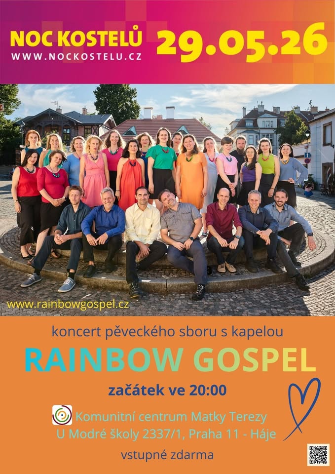Rainbow Gospel zpívá v rámci Noci kostelů