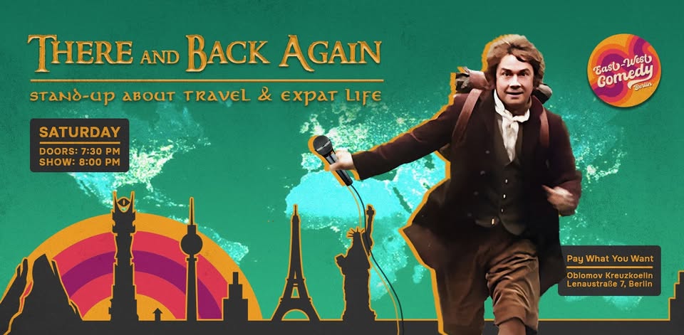 There and Back Again: English Stand-up About Travel & Expat Life 04.10.25
