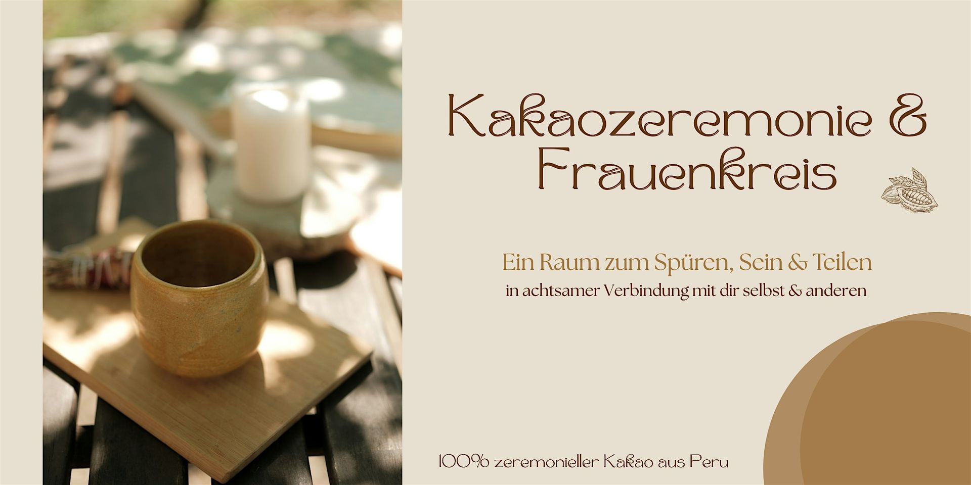 Kakaozeremonie & Journaling ‍  ‍