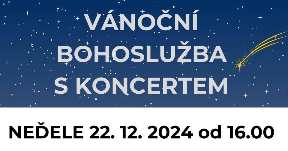 VÁNOČNÍ BOHOSLUŽBA S KONCERTEM