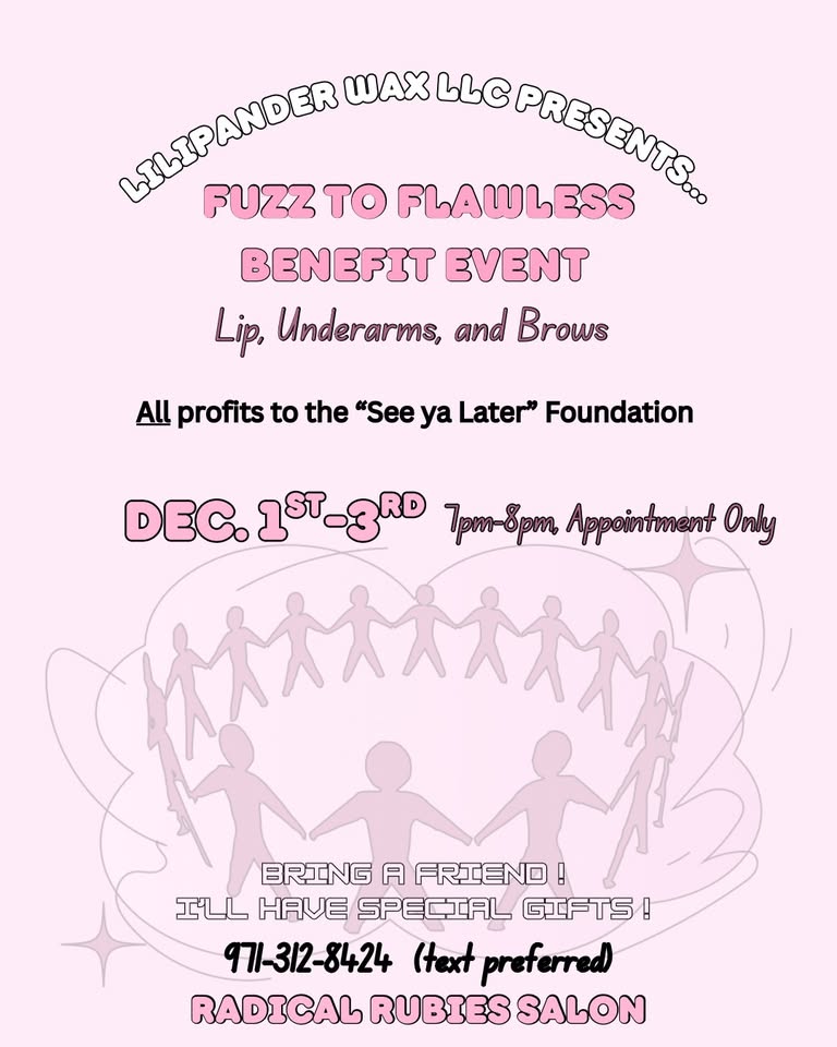 Benefit Event: “See ya Later” Foundation