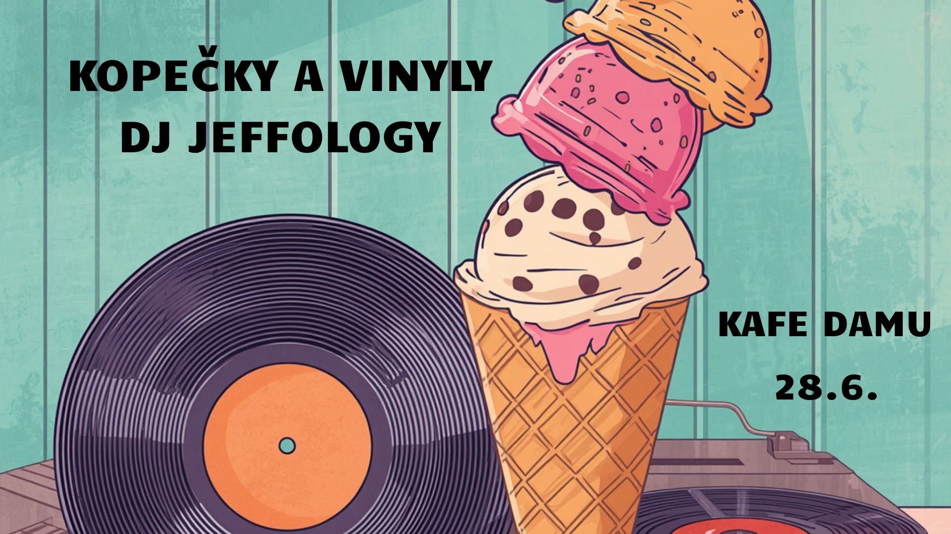 KOPEČKY A VINYLY / DJ JEFFOLOGY
