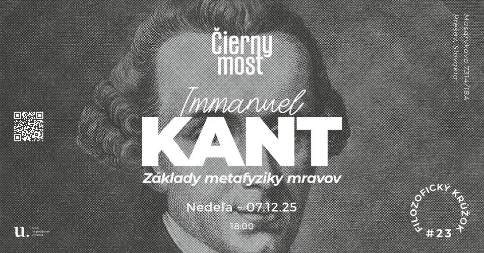 Filozofický krúžok #23: Kant / Základy metafyziky mravov