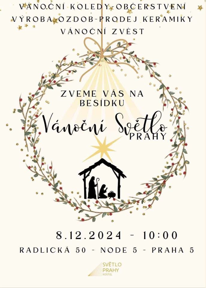 Vánoční Světlo Prahy