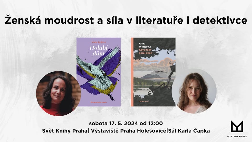 Ženská moudrost a síla v literatuře i detektivce | Svět knihy Praha 2025
