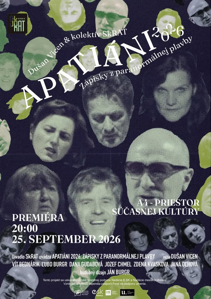 𝘋𝘪𝘷𝘢𝘥𝘭𝘰 𝘚𝘬𝘙𝘈𝘛 ✸ Apatiáni 2026. Zápisky z paranormálnej plavby