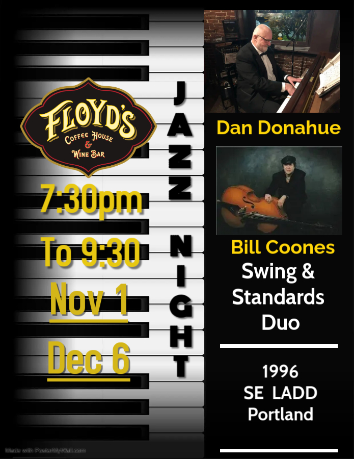 Swing & Standards Duo Floyd's Coffee House & Wine Bar