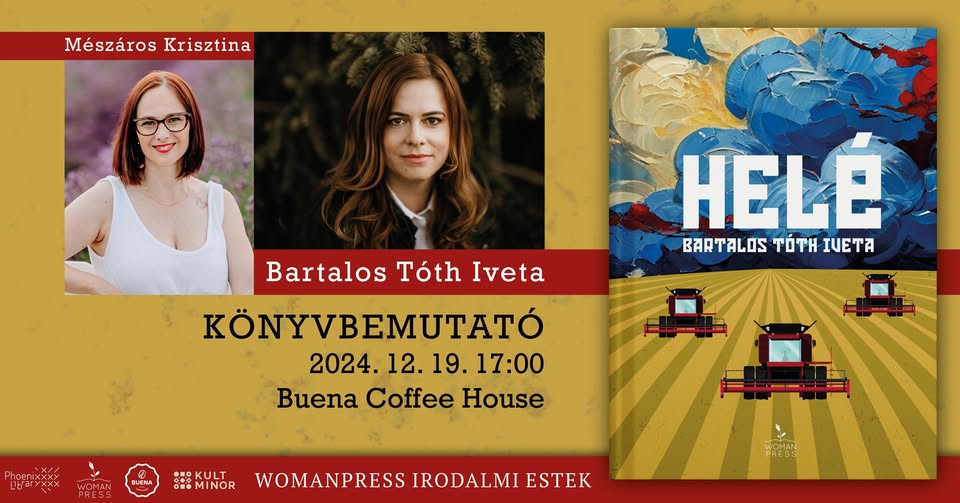 Bartalos Tóth Iveta: Helé könyvbemutató
