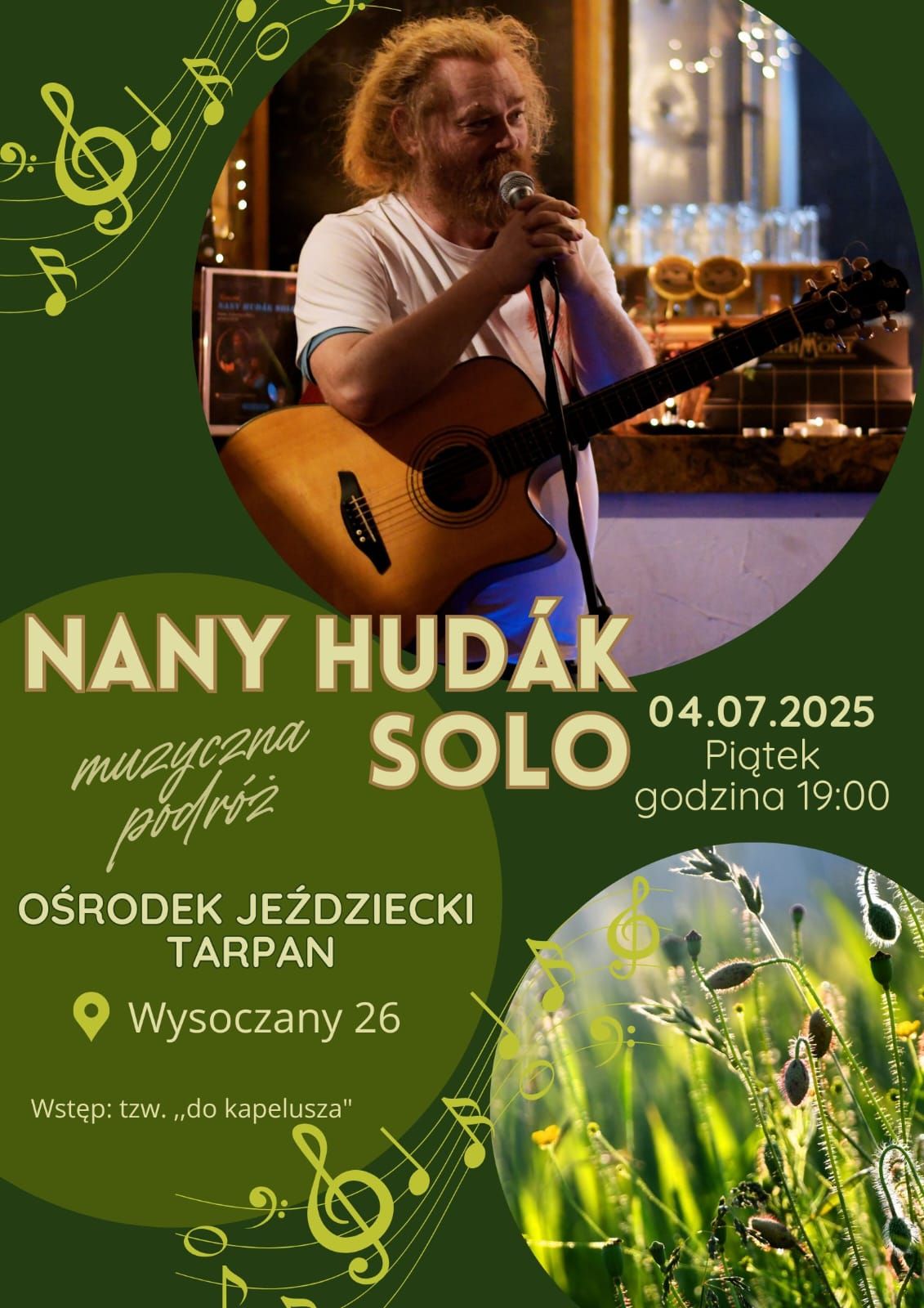 Nany Hudák solo z Prievidzy w Tarpanie w Wysoczanach