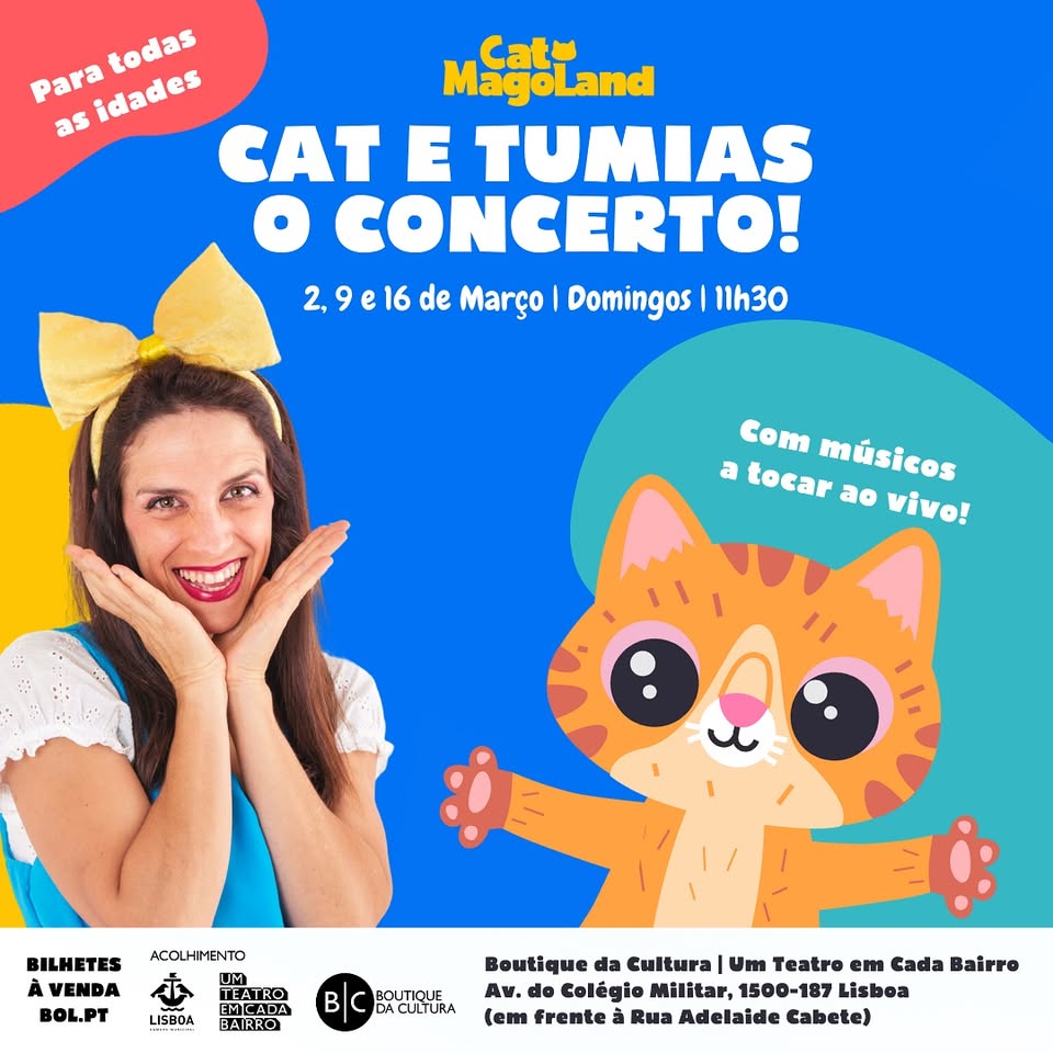 CAT E TUMIAS - O CONCERTO!