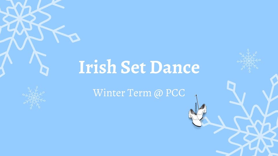 Friday Irish Set Dancing Class