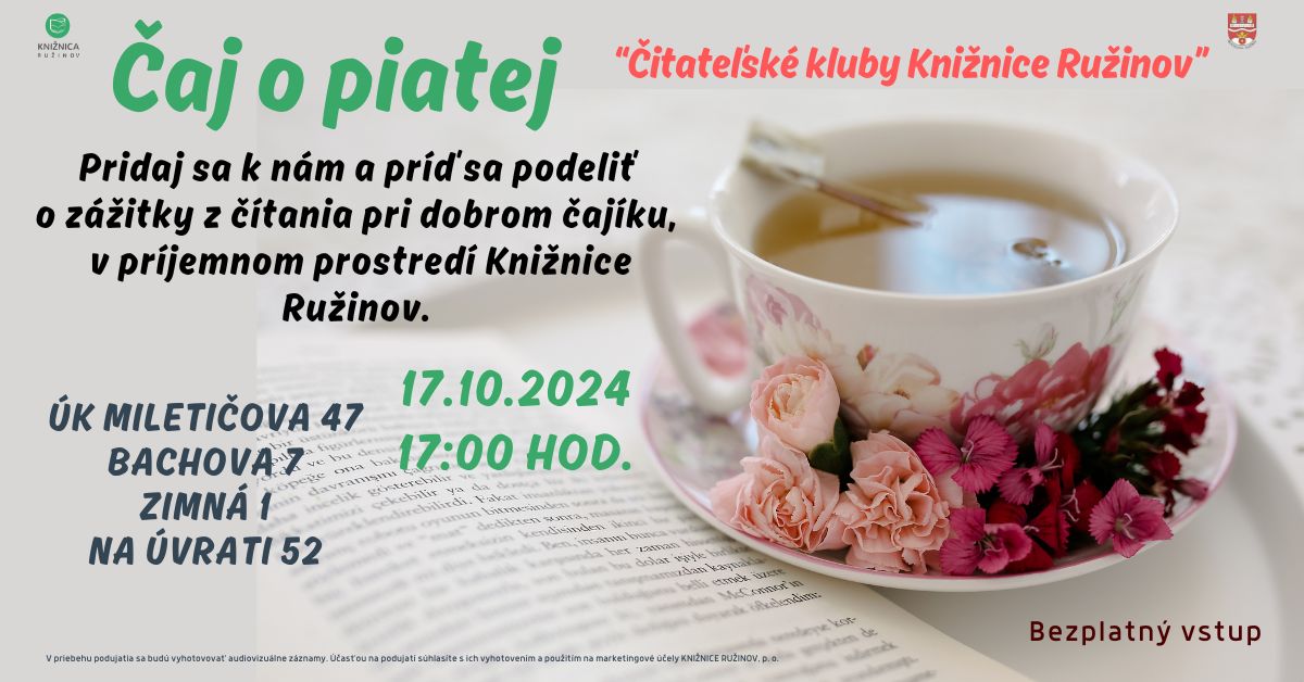 ČAJ O PIATEJ