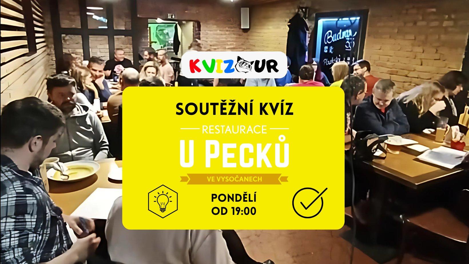 KVÍZ | Kvizour v restauraci U PECKŮ, Praha - Vysočany