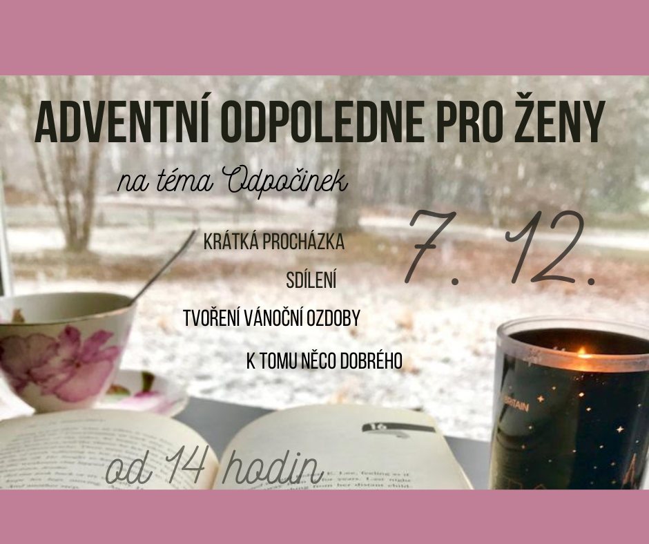 Adventní odpoledne pro ženy