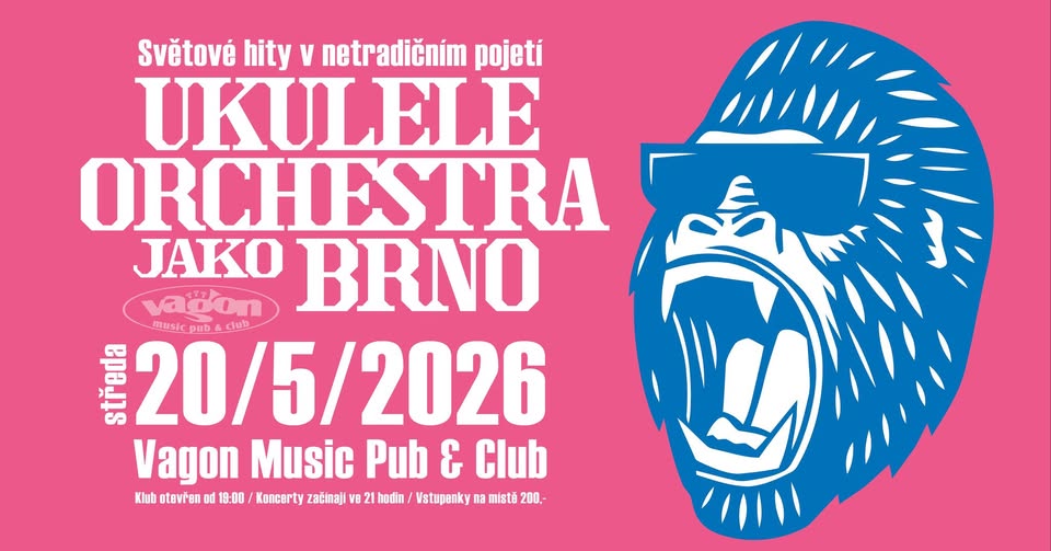 Ukulele Orchestra jako Brno ve Vagonu