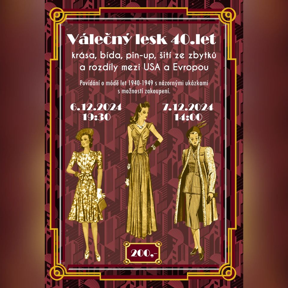 PÁTEK Válečný lesk 40.let