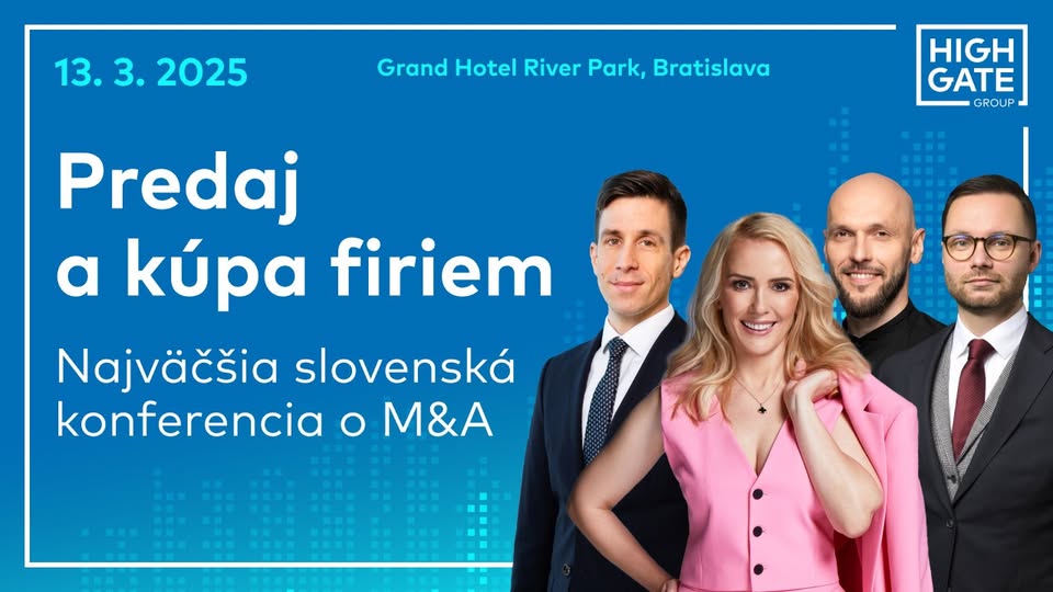 Predaj a kúpa firiem | Najväčšia slovenská konferencia o M&A
