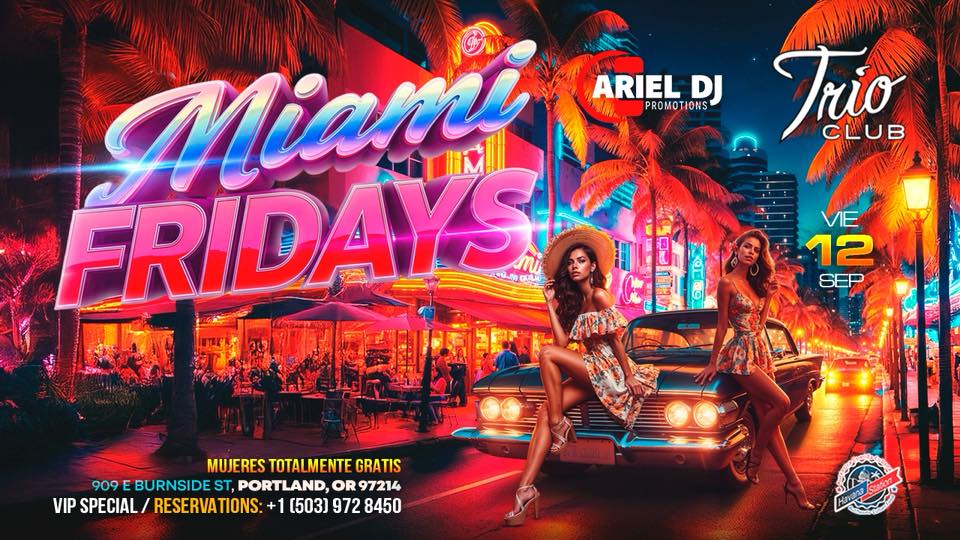 MIAMI   Fridays Night at Trio Club