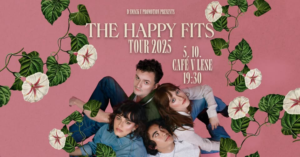 The Happy Fits (US) + support: Phoneboy / Café V lese