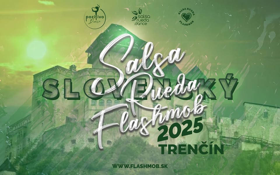 Slovenský Salsa Rueda Flashmob 2025 TRENČÍN