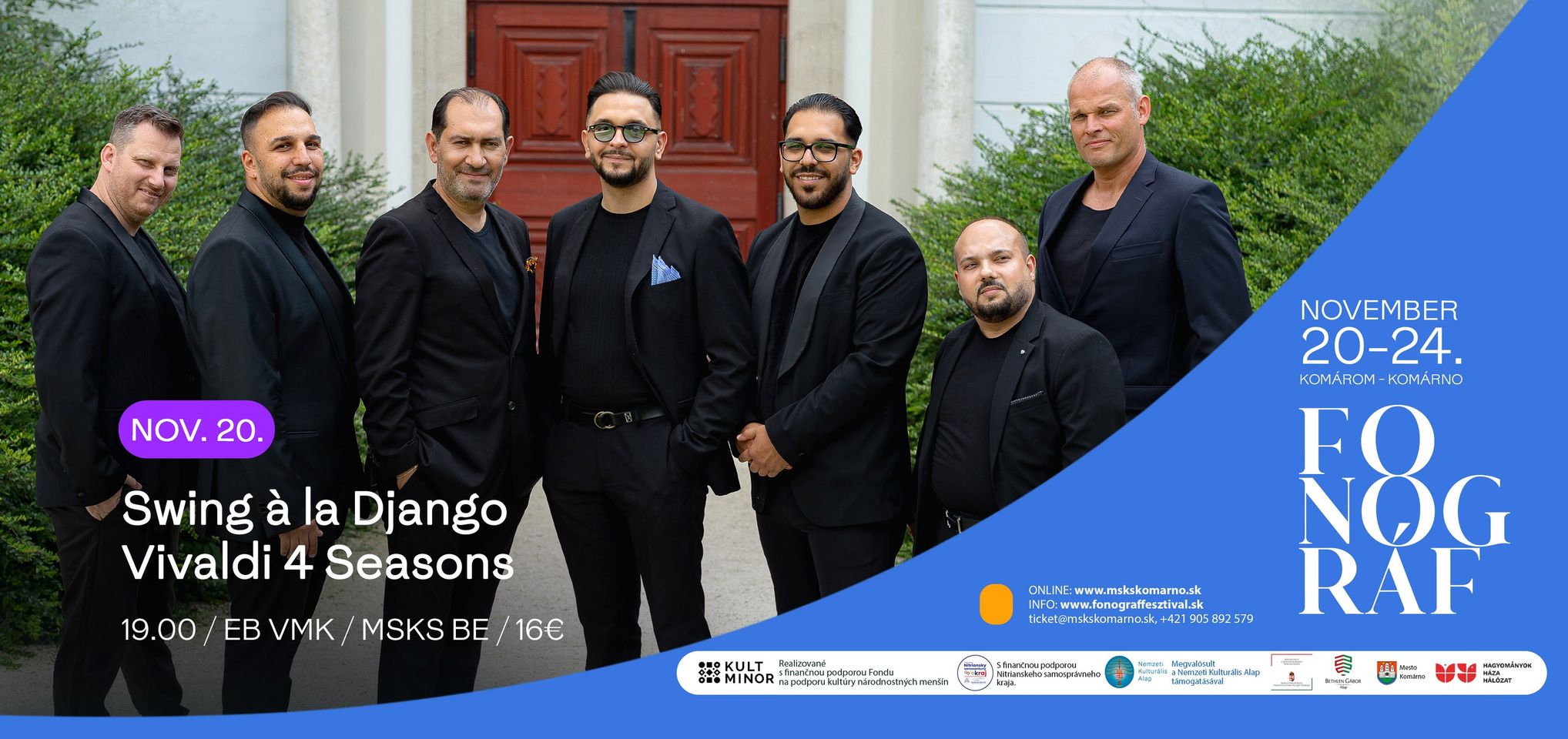 Swing à la Django - Vivaldi 4 Seasons / a XIII. Fonográf Fesztivál programja