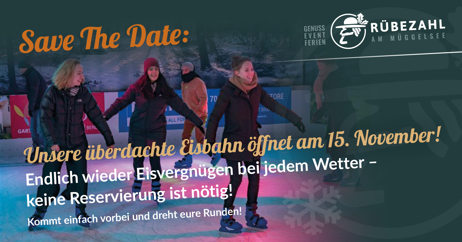 ❄️⛸️ Eisbahn-Wiedereröffnung ⛸️❄️