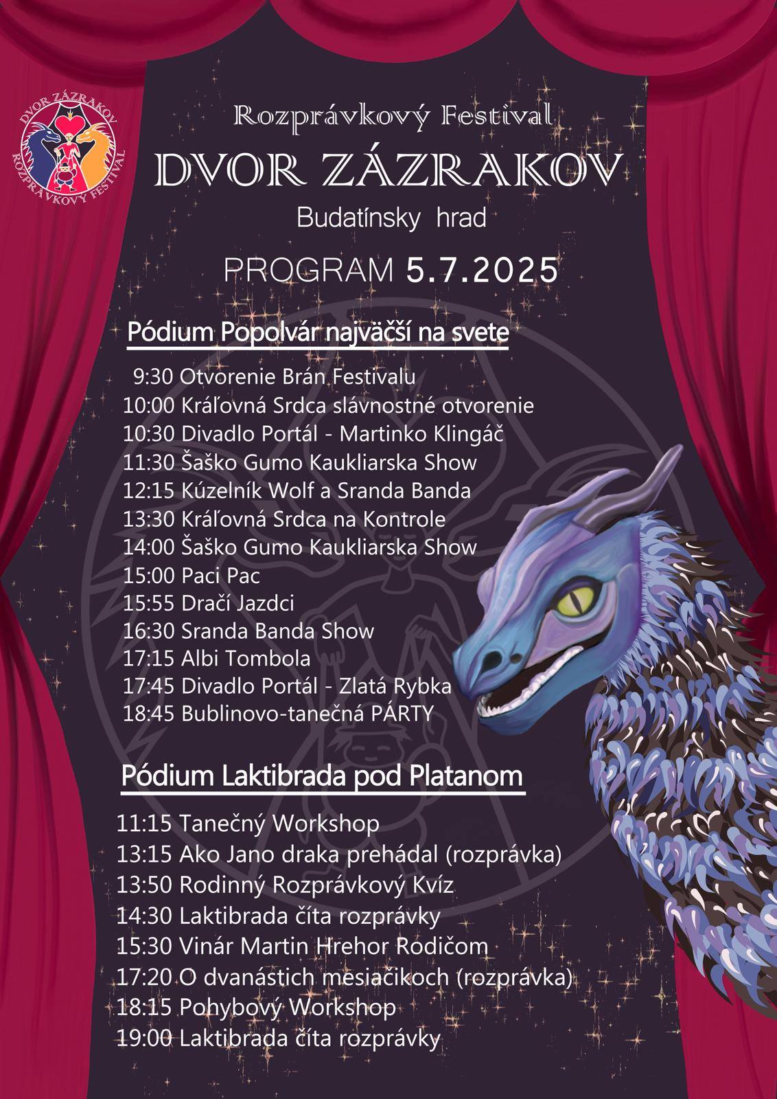 Dvor Zázrakov Rozprávkový Festival