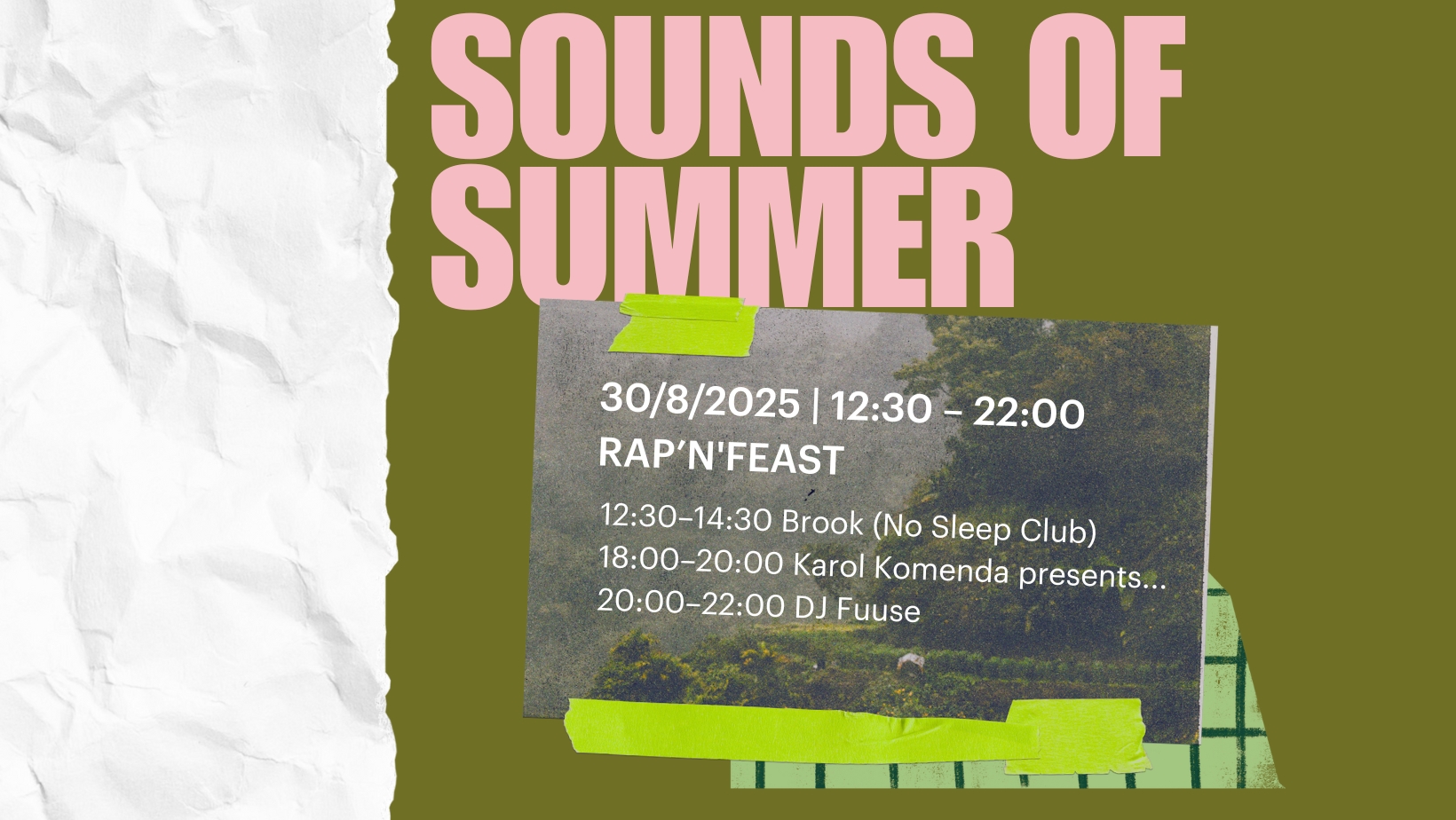 Sounds of Summer: Rap'n'Feast