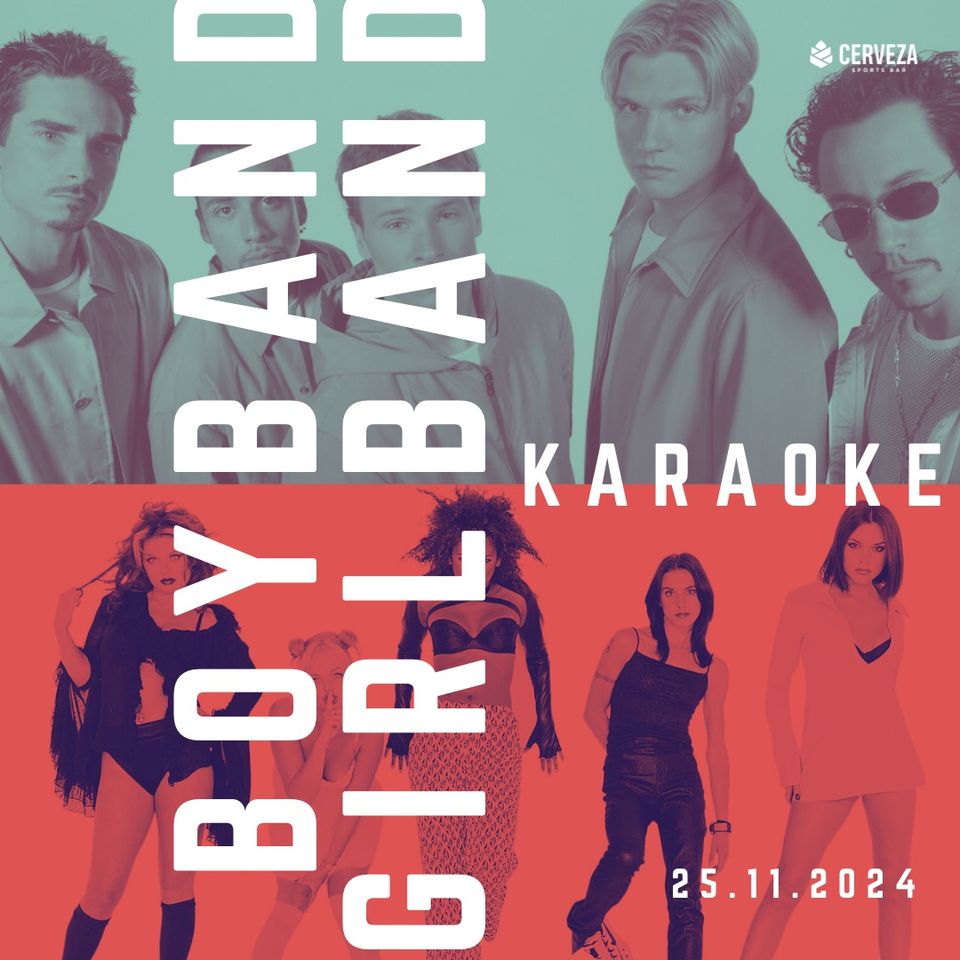 BOYBAND / GIRL BAND KARAOKE