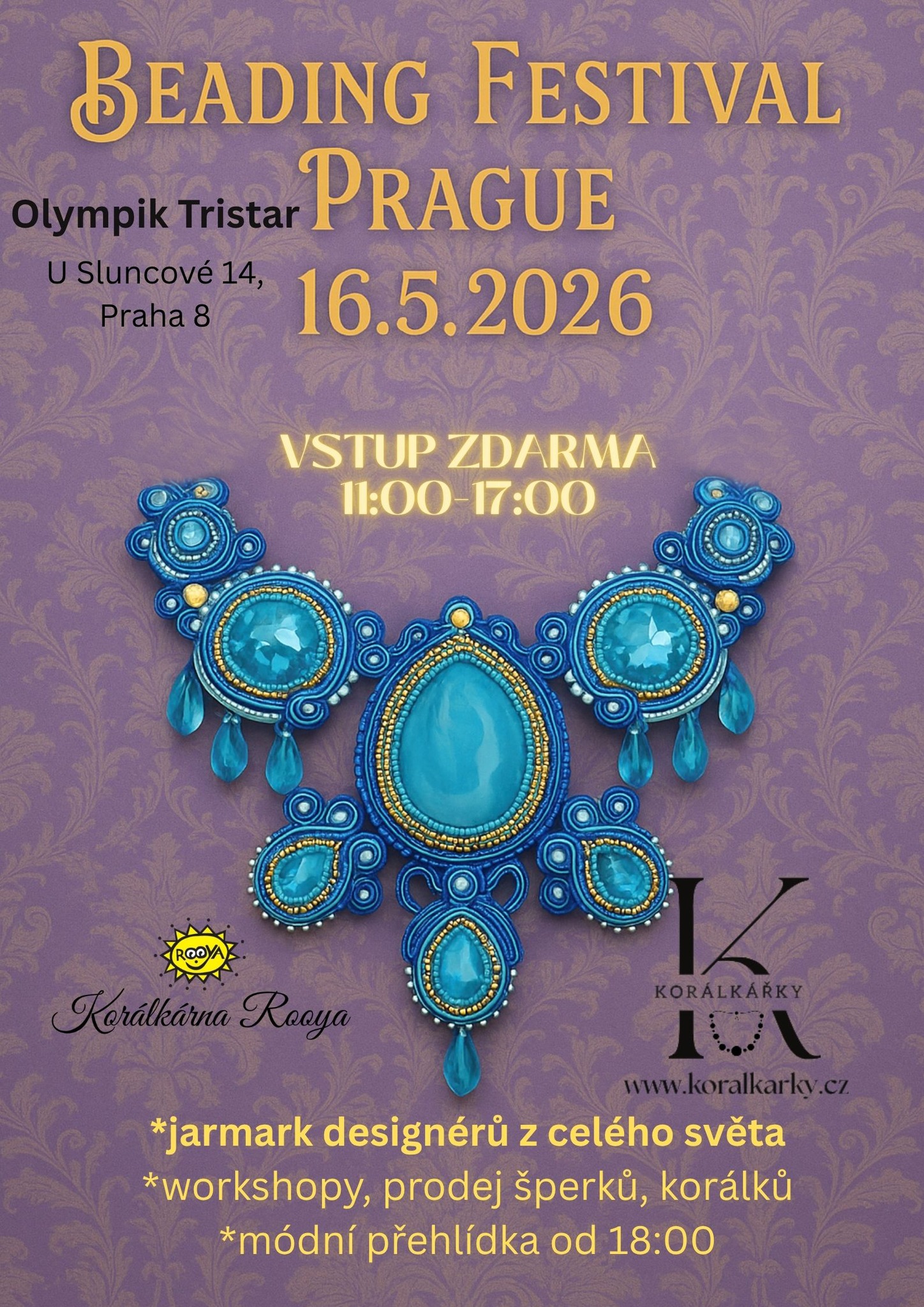 Beading festival Prague 16.5.2026