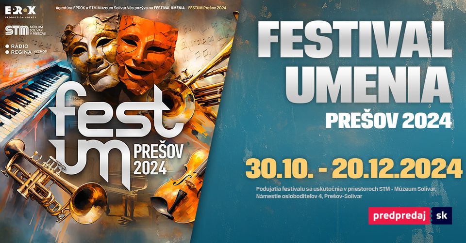 FESTival UMenia – FESTUM Prešov 2024