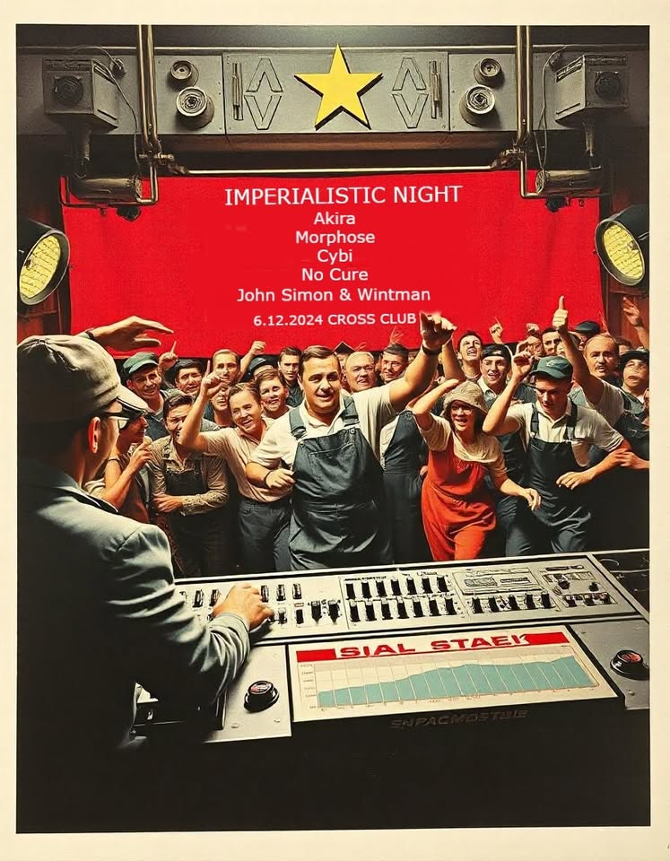Imperialistic Night with Akira, No cure, Morphose, John Simon a hosté - free entry till 22:00