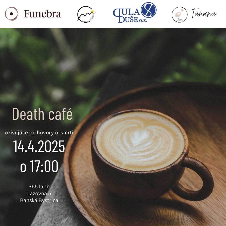 Death café - oživujúce rozhovory o smrti