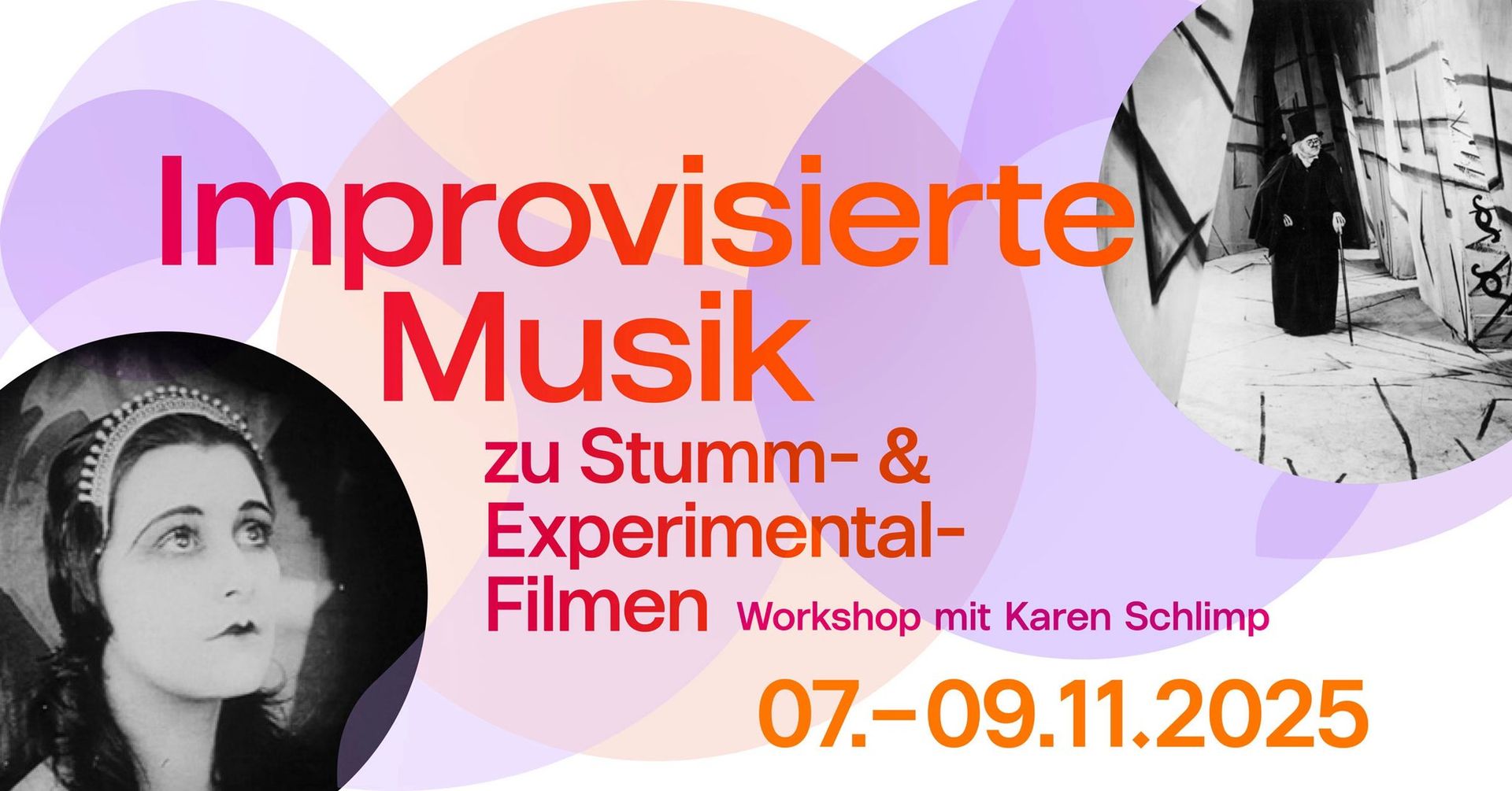 Improvisierte Musik zu Stumm- und Experimentalfilmen