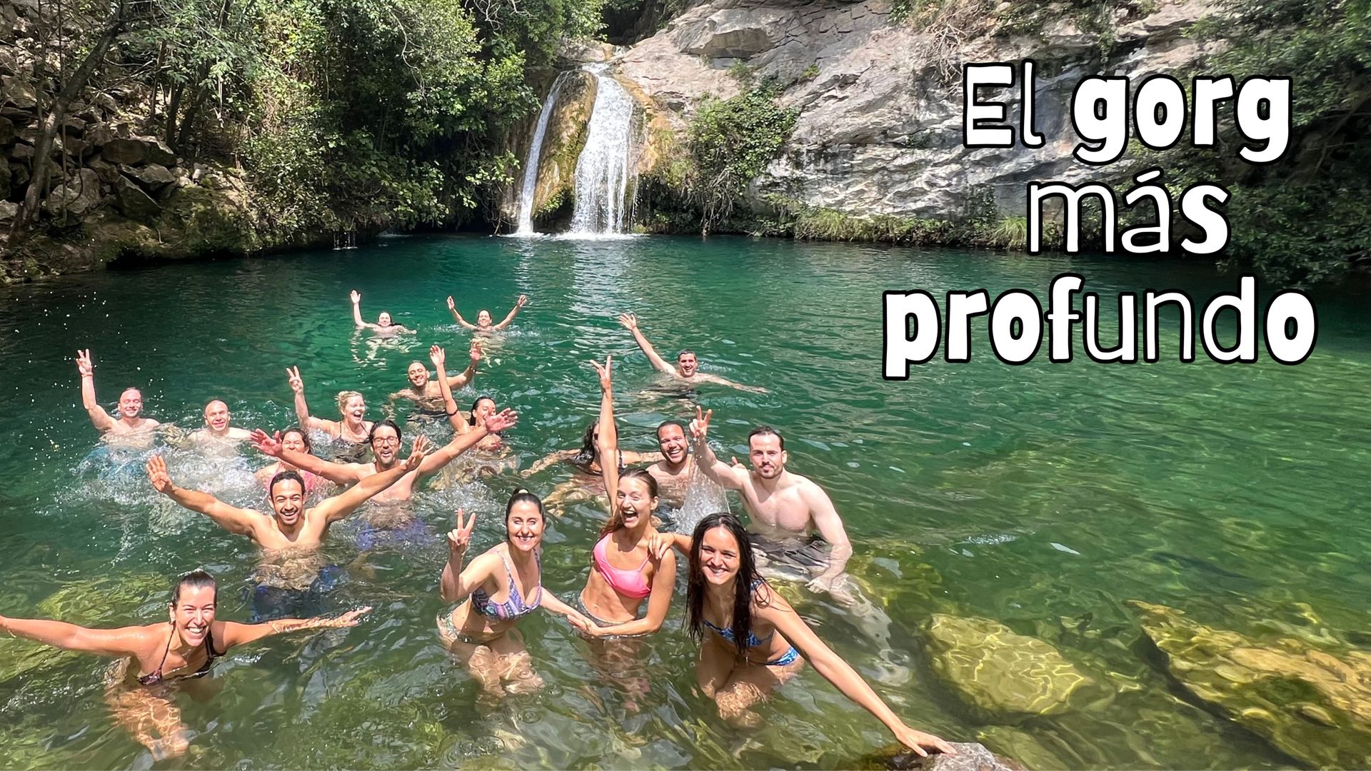🔥5 plazas 🙋🏼‍♀️ 20-45 años🚅 EN TREN 😈 Gorg profundo💀Intermedio 9km💪💰25€