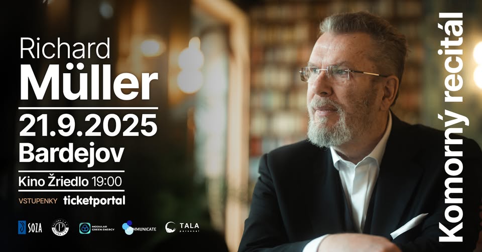 RICHARD MÜLLER: KOMORNÝ RECITÁL - BARDEJOV